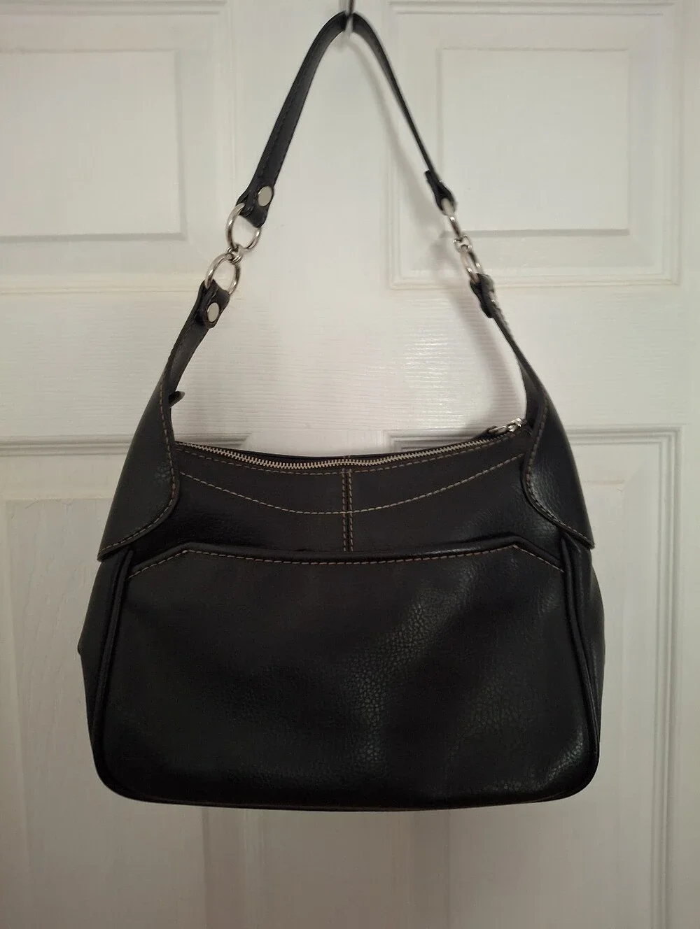 Jones New York Chocolate Brown Hobo Bag